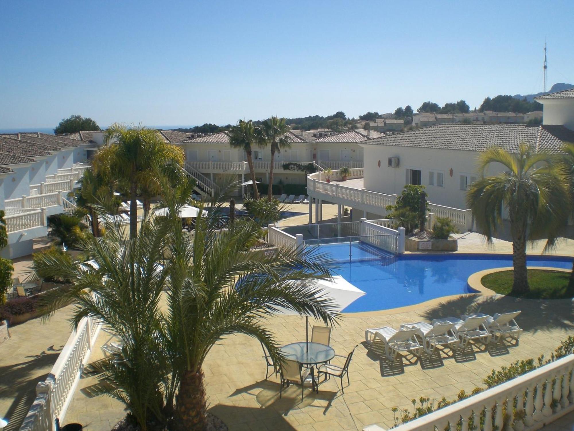 Hotel Apartamento Residencia Parques Casablanca Benissa Bagian luar foto
