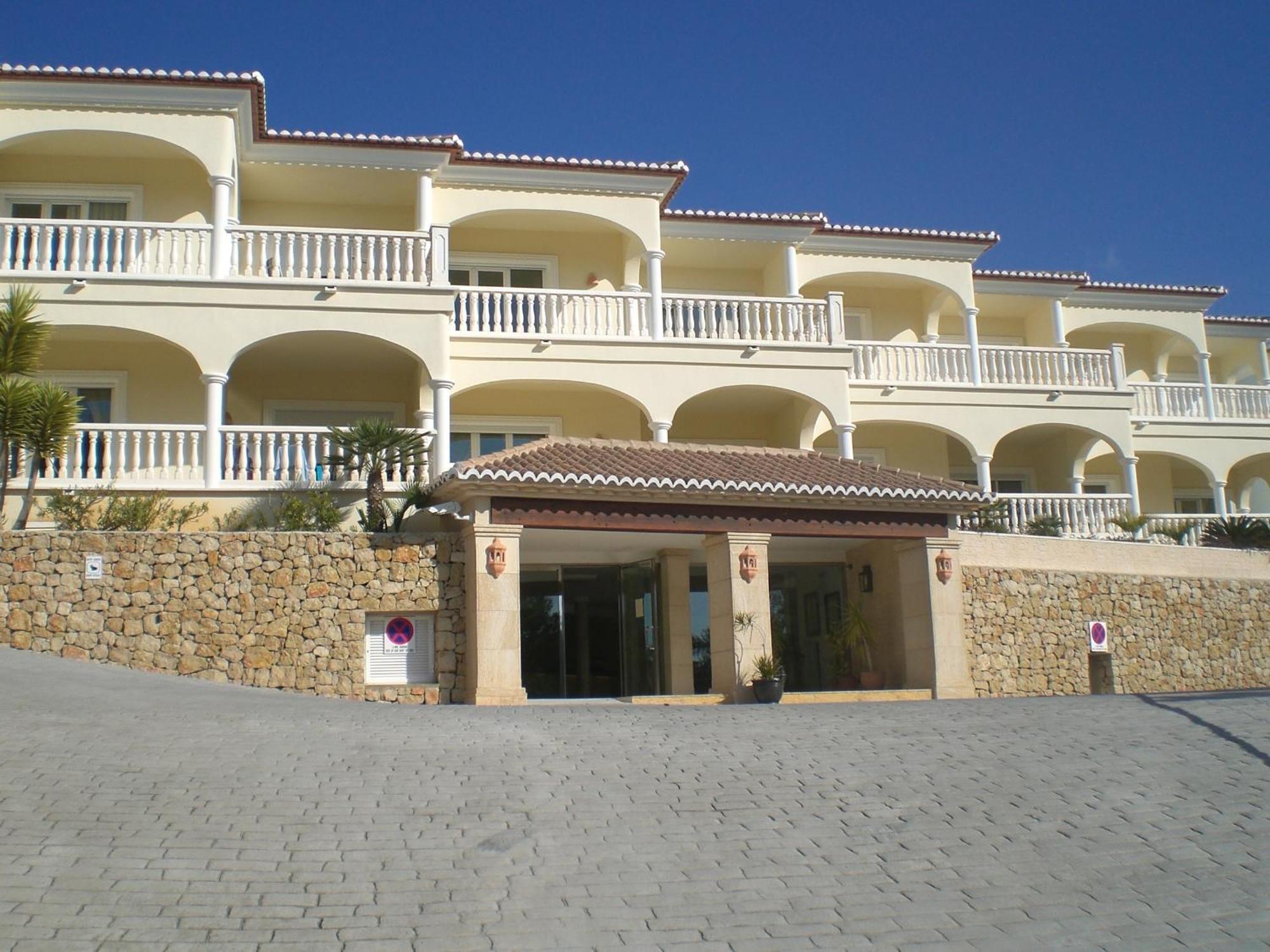 Hotel Apartamento Residencia Parques Casablanca Benissa Bagian luar foto